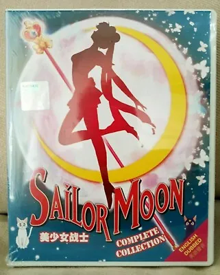 $49.50 • Buy DVD Sailor Moon Complete Collection Sea 1-6+3 Movies ENG DUB All Region FREESHIP