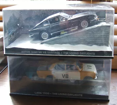 £4 • Buy 1/43 James Bond  Collection  -  Aston Martin Vantage & Lada  Police Car - Joblot