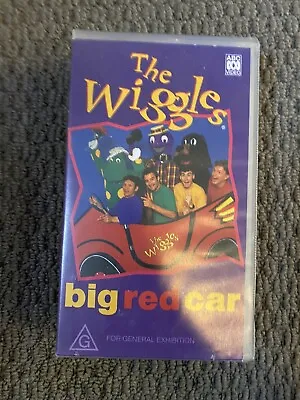 The Wiggles: Big Red Car VHS Tape Original Cast ABC Video 1995 Children's TV • $5
