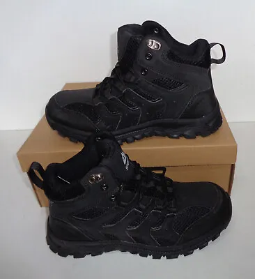 Mens Walking Ankle Hiking Trekking Trail Boots Shoes Trainers New UK Sizes 5.5-9 • £17.48