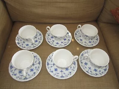 MINT Myott Finlandia - Set 6 Coffee Cups & Saucers  - Fine Staffordshire England • $20