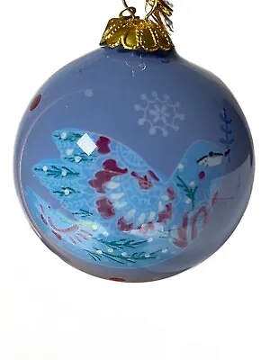 $19.95 • Buy Pier 1 Li Bien Peace Dove  Bird Christmas Ornament Hand Painted 2019 Orig Box