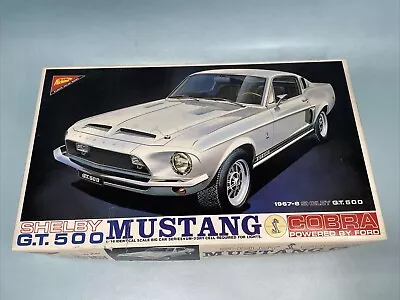 Nichimo Shelby Cobra Mustang G.T. 500 Big 1:16 Scale Model Kit - NEW SEALED • $200