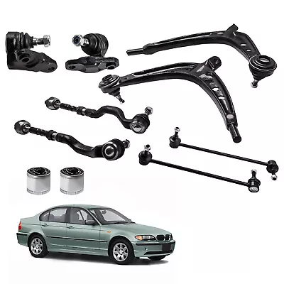 10x Control Arms Ball Joint Joints Tie Rods Retainer Kit For BMW E46 325xi 330xi • $130.96