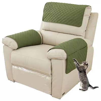 EXTLEZSA Sofa Armrest Cover Headrest Cover For Recliner Chair Arm CoverArmcha... • $27.39
