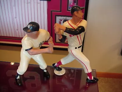  Hartland Statues Mickey Mantle And Ted Williams Baseball Figure White Nice • $599