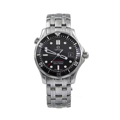 OMEGA Seamaster Diver 300M 212.30.36.61.01.001 Quartz Black Dial Unisex Watch • $5355