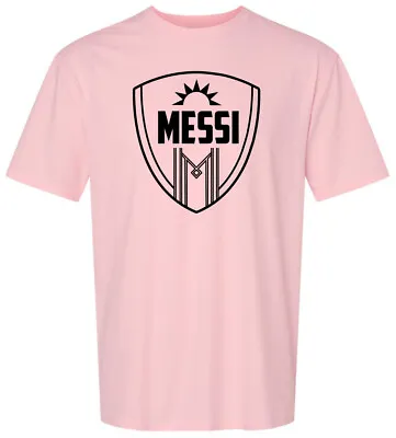 Miami Soccer Star Football Goat Logo Messi Unisex T-Shirt • $17.99