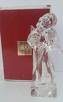 Mikasa Herald Collection Crystal Angel Angelic Violin Figurine 7.5  Germany Box • $20