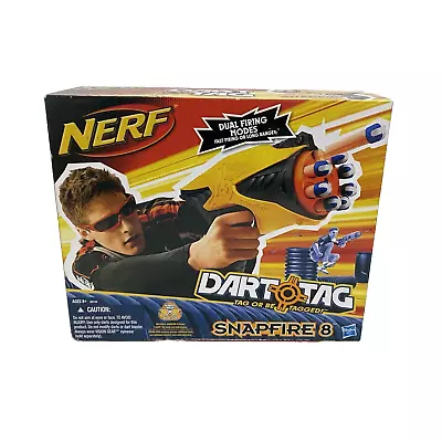 NERF Dart Tag Snapfire 8 2011 New + Sealed Hasbro Discontinued Rare Blaster Toy • $149.99
