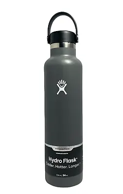 Hydro Flask Hydration Standard Mouth With Flex Cap STONE 709ml/24oz New • $34.95