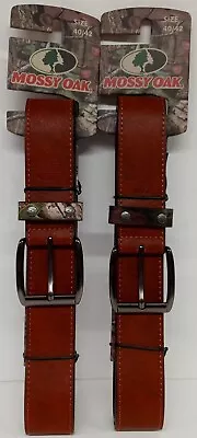 Lot Of 2 Mossy Oak Brown Camo Belt Men's Size 40/42.........................2DM • $24.99