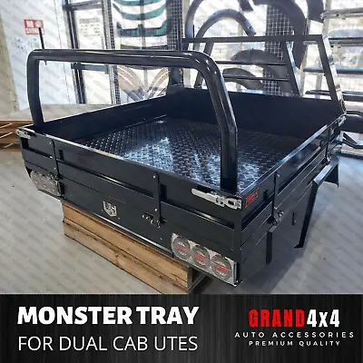 $5499 • Buy Monster Tray With Water/Fuel Tank + Trundle + Toolboxes To Suit Dual Cab Utes