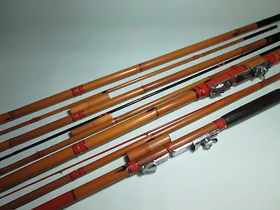 TOSAKU Master Craft Japanese Traditional Bamboo 2wey Rod Vintage • $300.80