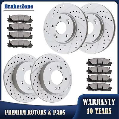 Fit For Hyundai Veloster 2012-2016 Front And Rear Brake Rotors Pads Kit Brakes • $107.99