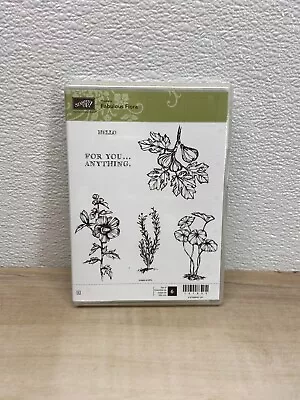 Stampin' Up Fabulos Flora Set Of 6 Rubber Stamps • $7.85