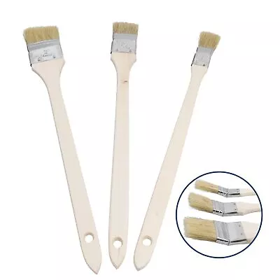 Long Reach Angled Radiator Paint Brush 25mm – 50mm Head Width 400mm Long • £7.95