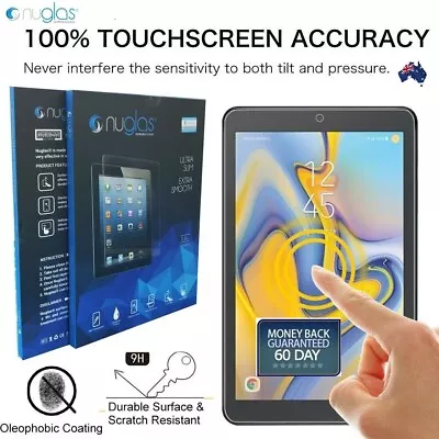 Genuine Nuglas Tempered Glass Screen Protector For Samsung Galaxy Tab A 8.0 2018 • $12.50