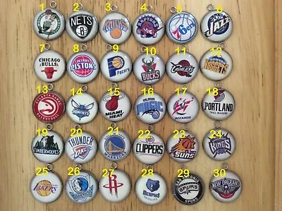 Basketball Glass Cabochon Charms Jewelry Charms • $1.65