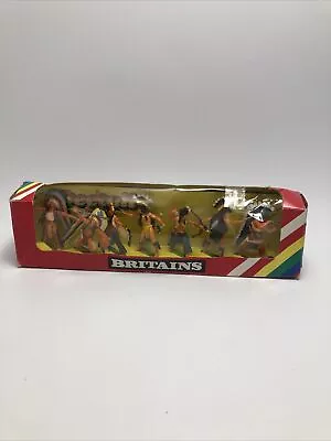 £30 • Buy Vintage Britians Deetail Wild West Indians Set 7546 Mint Boxed