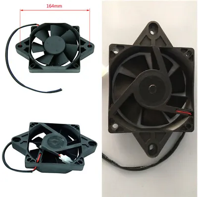 12 Volt Oil Cooler New Electric Radiator Cooling Fan For Dirt Bike Motorcycle • £27.47