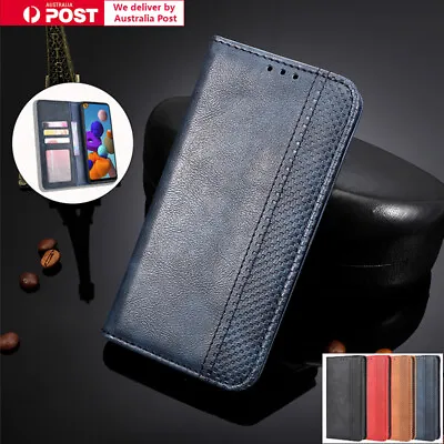 For Samsung A21S A41 A11 A51 A71 5G Case Luxury Wallet Leather Cards Flip Cover • $13.99