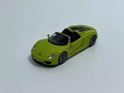 Porsche 918 Spyder 2015 Light Green 1:87 Scale Minichamps 870062134 • $28.58