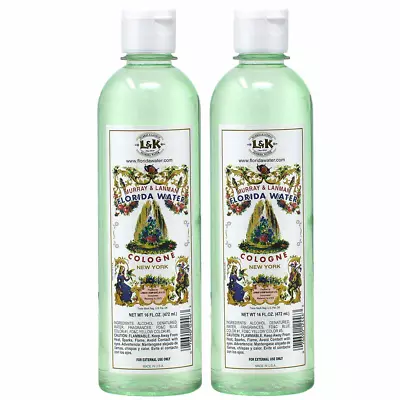 Murray & Lanman Florida Water 16 Oz Pack Of 2 • $28.49