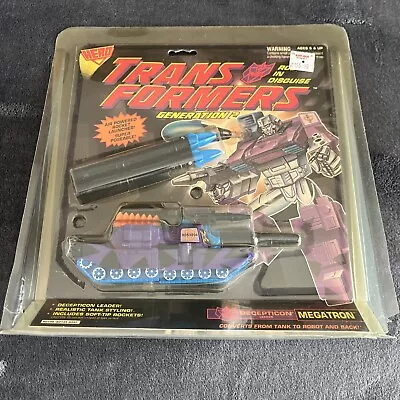 Vtg 1994 Hasbro Transformers G2 Hero Class Megatron Sealed Unused Free S&H • $109.99