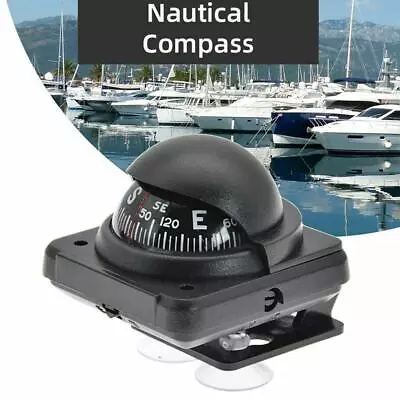 Marine Boat Compass With Mount Kit For CARAVAN Truck Sailing Navigation S3 H7 • $8.88