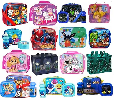 £4.99 • Buy Children's Adults Kids Insulated Cool Lunch Bag School Travel Picnic  Lunch Box