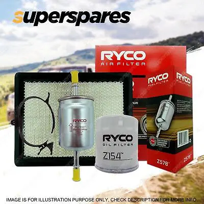 Ryco Oil Air Fuel Filter Service Kit For Holden Commodore VY VX VT VU VH • $67.90