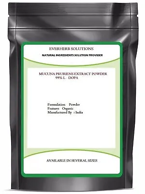 Mucuna Pruriens Extract Powder 99% High Quality  L-Dopa Enhances Mood Free Ship • $13.49