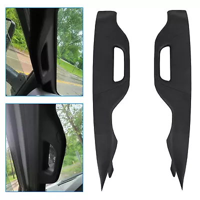 Pair Interior Trim A Pillar Handle For Ford F250 F350 F450 F550 Left Right Black • $59.65