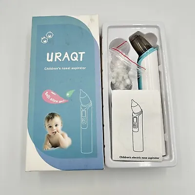 Uraqt Childrens Nasal Aspirator For 2 Years Plus Opened Unused. • £6.99