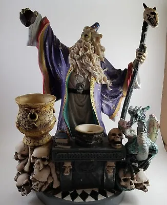 Vintage Spencer Gifts Wizard Altar W/ Skulls Gothic  Read Description   • $49.88