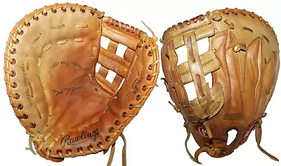 Rawlings LHT 13   First Baseman Mitt Mark McGwire Signature Model RFM9 Nice !! • $49.99