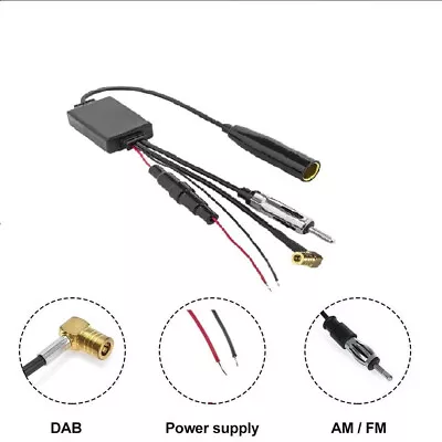 Car DAB+ Antenna Splitter Adapter SMB Cable For Pioneer Kenwood Sony JVC Radio • $29.91