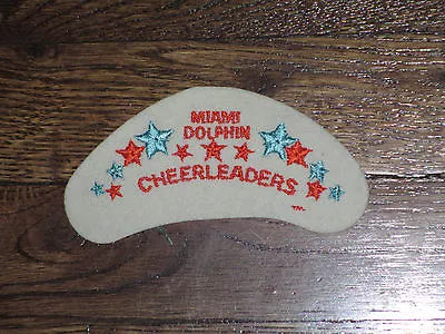 Miami Dolphins Cheerleaders Patch New Old Stock1960's Crescent  • $3.99