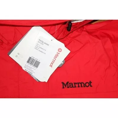 MARMOT Precip Mens S Rain Parka/Jacket/Coat/Shell Cardinal Red NEW • $69.99