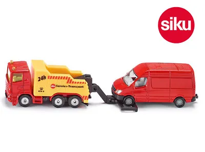 £12.09 • Buy Siku 1667 Breakdown Recovery Truck With Van Working Wheel Lift Die-Cast Model