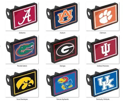 NCAA Trailer Hitch Cap Cover Universal By WinCraft -Select- Team Below • $26.99