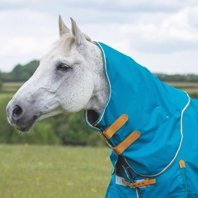 £21.59 • Buy Shires Highlander Original 0g Turnout  Horse Rug Neck Cover - Teal