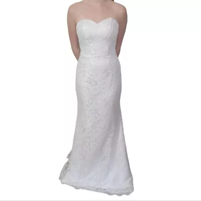 Sweetheart Full Lace Beach Mermaid Wedding Dress - Women's • $109.74