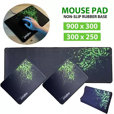 Razer Goliathus Mouse Pad Keyboard Mat 300x250mm 900x300mm Large Laptop Gaming • $15.99