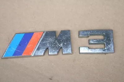 Genuine BMW 1995 - 1999 BMW E36 M3 Rear Trunk Emblem Badge • $29.99