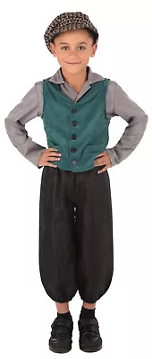 £22.93 • Buy Victorian Urchin Oliver Twist Poor School Boy 1940s 40s 50s Fancy Dress Costume