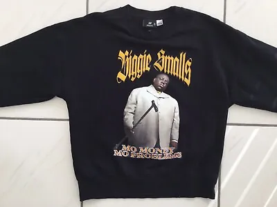 Rare BIGGIE SMALLS BIG ‘Mo Money Mo Problem’ Notorious B.I.G. Sweatshirt Size M • $18