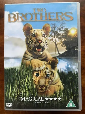 £4.80 • Buy Two Brothers DVD 2004 Tiger Adventure Family Movie W/ Guy Pearce