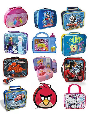 TV Characters Insulated School Lunch Bag Kit / Bottle Brand New Gift • £7.99